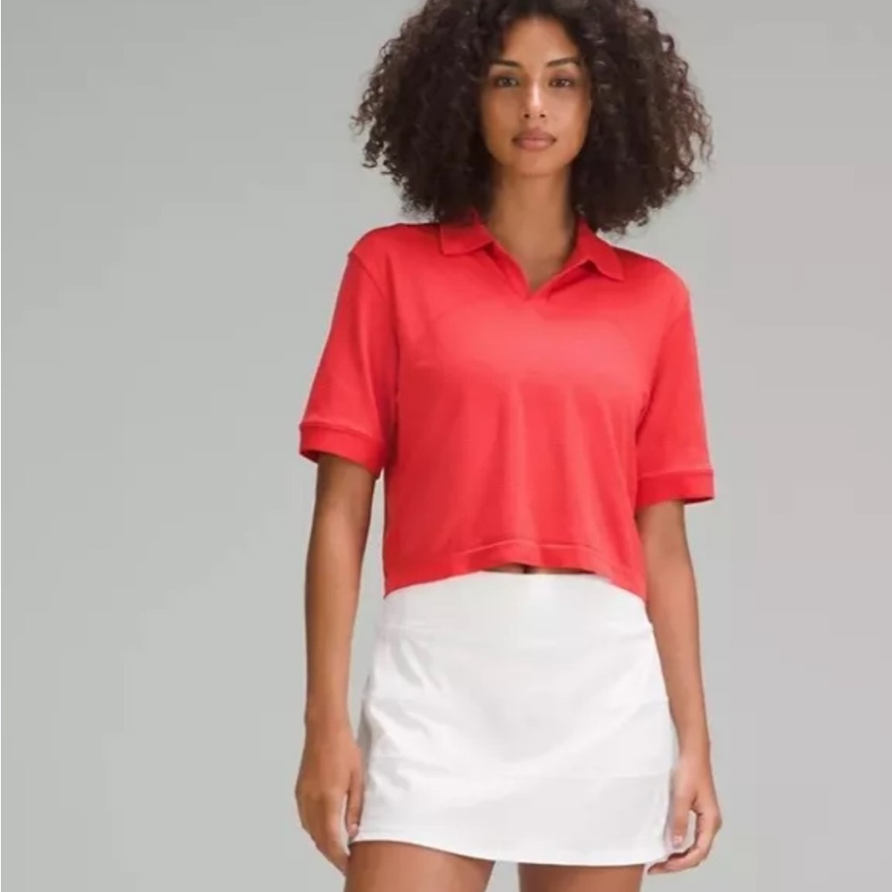 Lululemon Red Polo Shirt size 10